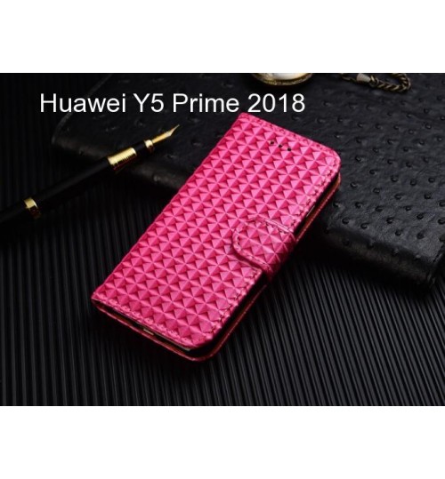 Huawei Y5 Prime 2018 Case Leather Wallet Case Cover