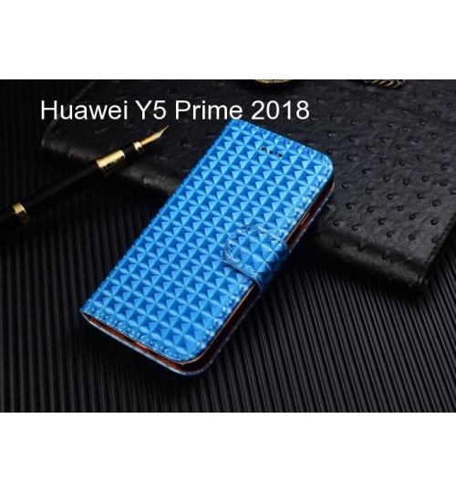 Huawei Y5 Prime 2018 Case Leather Wallet Case Cover