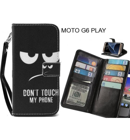 MOTO G6 PLAY case Multifunction wallet leather case