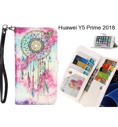 Huawei Y5 Prime 2018 case Multifunction wallet leather case