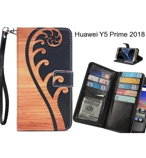 Huawei Y5 Prime 2018 case Multifunction wallet leather case