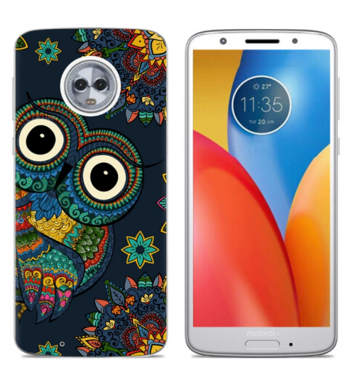 Moto G6 Plus case Ultra Slim Soft Gel TPU printed case soft cover