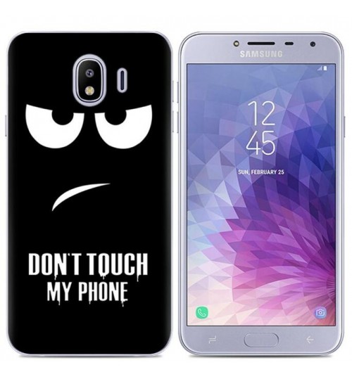 Galaxy J4 Case Printed Soft Gel TPU Case