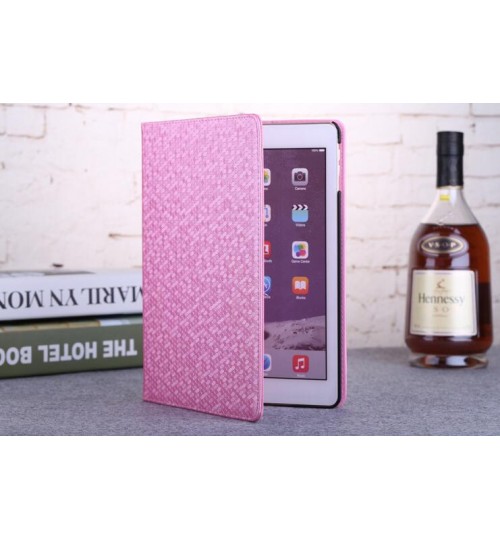 iPad 2 3 4 luxury fine leather wallet case cover