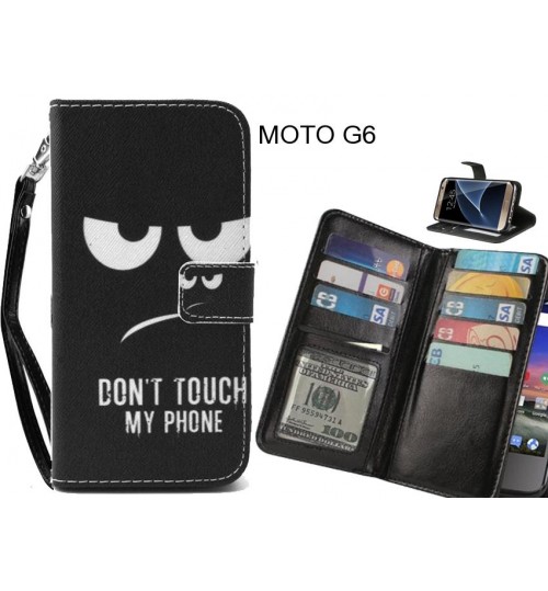 MOTO G6 case Multifunction wallet leather case