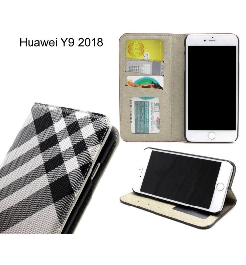 Huawei Y9 2018  case wallet Leather case