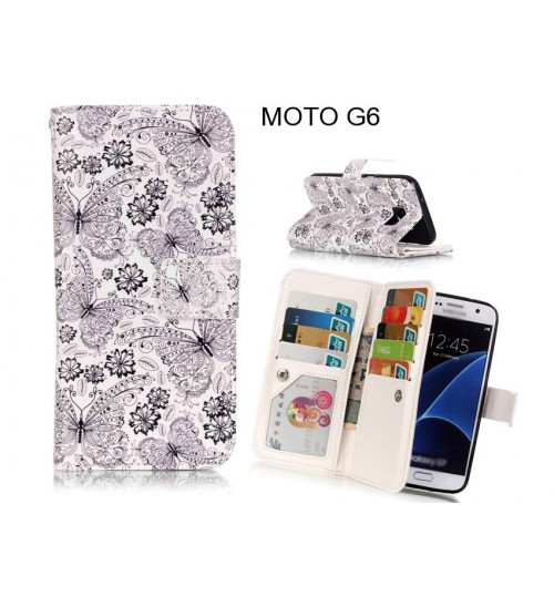 MOTO G6 case Multifunction wallet leather case