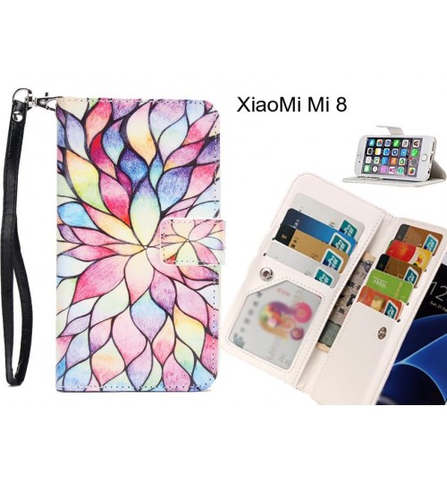 XiaoMi Mi 8 case Multifunction wallet leather case