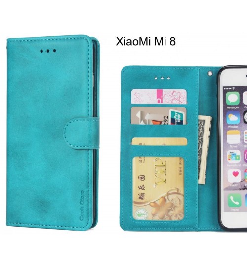XiaoMi Mi 8 case executive leather wallet case