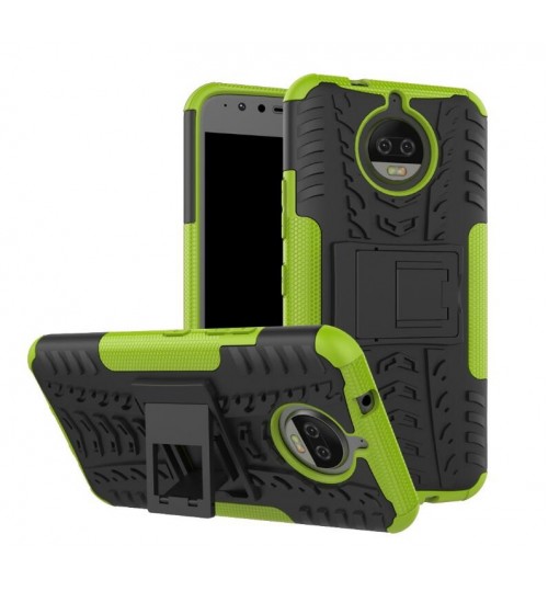 Moto G5S Plus Case Heavy Duty Hybrid Kickstand+Combo