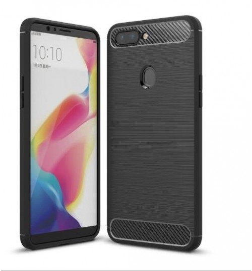 Oppo R11s case impact proof rugged case with carbon fiber
