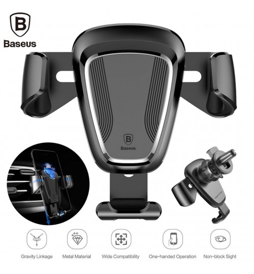 Gravity Car Mount Air Vent Holder for Universal Cellphone GPS Baseus