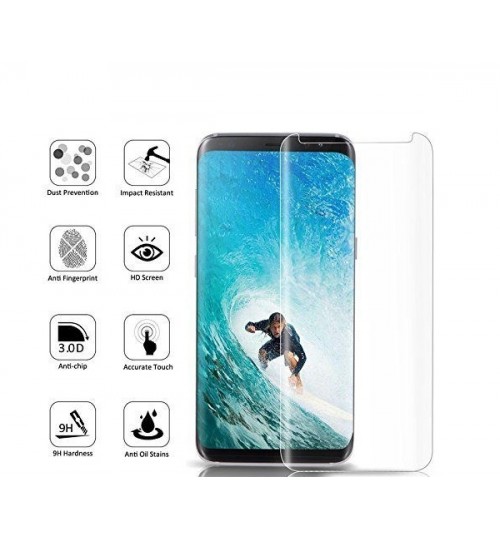 Galaxy S8 CURVED full screen Tempered Glass Screen Protector