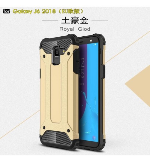 Galaxy J6 2018 Case Armor  Rugged Holster Case