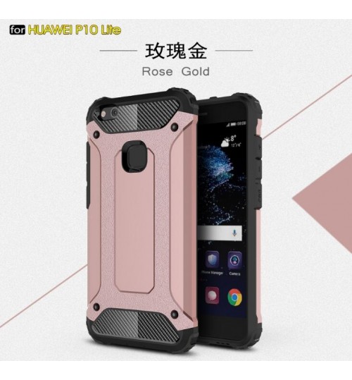 Huawei P10 lite Case Armor Rugged Holster Case