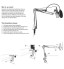 Microphone Suspension Arm Holder