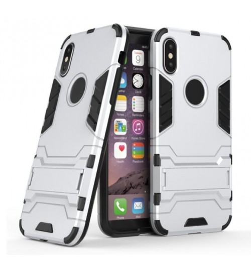 Iphone XS Case Heavy Duty Hybrid Kickstand