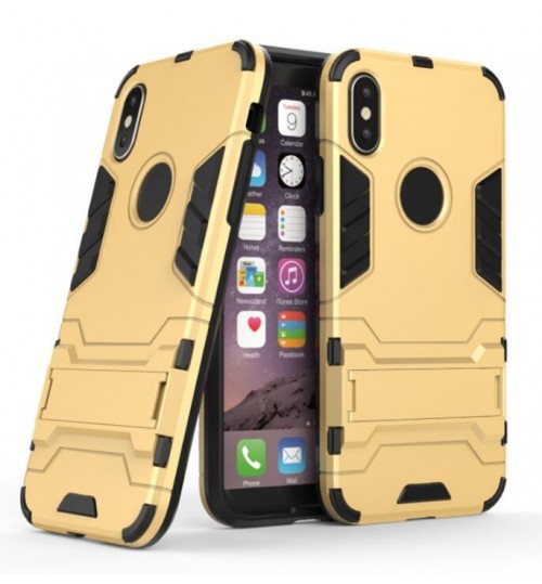 Iphone XS Case Heavy Duty Hybrid Kickstand