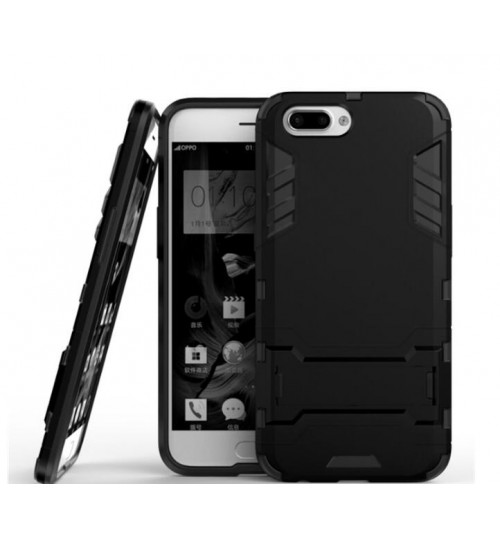 Oppo R11  Case Heavy Duty Hybrid Kickstand