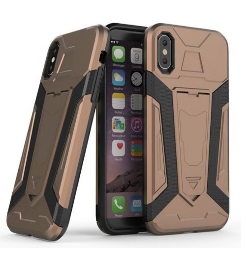 Iphone XS Case Heavy Duty Hybrid Kickstand