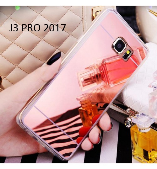 Galaxy  J3  PRO 2017  case Soft Gel TPU Mirror Case