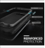 Galaxy S7 EDGE impact proof hybrid case brushed