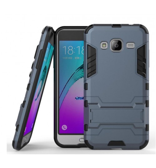 Galaxy J2 Case Heavy Duty Hybrid Kickstand