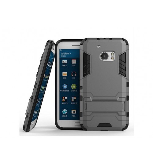 HTC M10 Case Heavy Duty Hybrid Kickstand Case