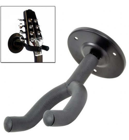 Wall Mount Hanger for Electric Bass Acoustic Guitar Holder Hook Rack Stand