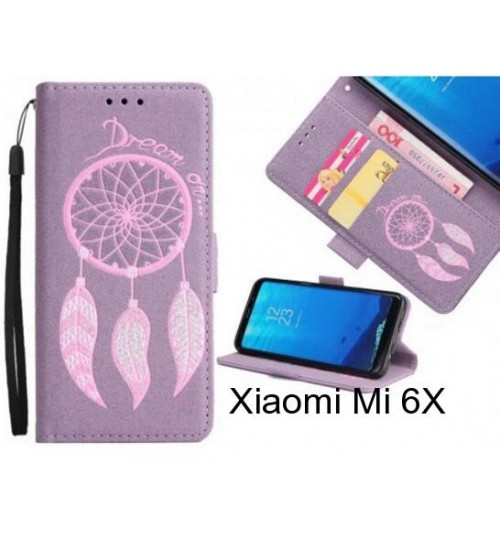 Xiaomi Mi 6X  case Dream Cather Leather Wallet cover case