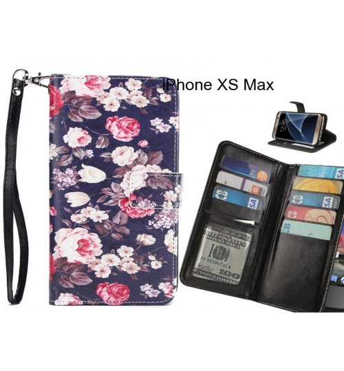 iPhone XS Max case Multifunction wallet leather case