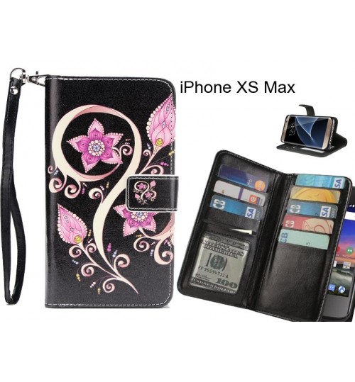 iPhone XS Max case Multifunction wallet leather case