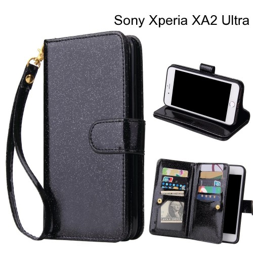 Sony Xperia XA2 Ultra Case Glaring Multifunction Wallet Leather Case