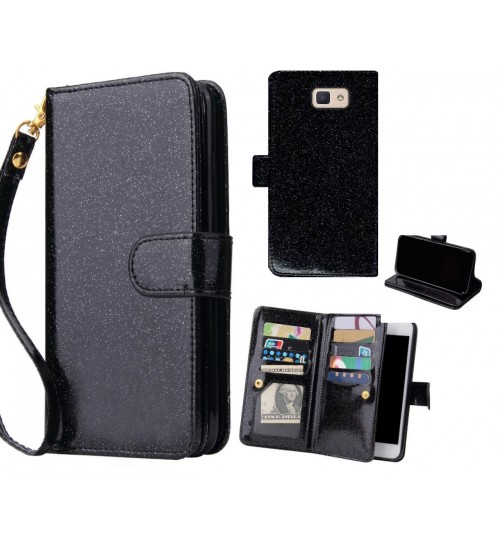 Galaxy J5 Prime Case Glaring Multifunction Wallet Leather Case