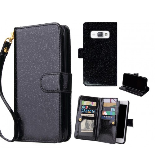 GALAXY J1 2016 Case Glaring Multifunction Wallet Leather Case