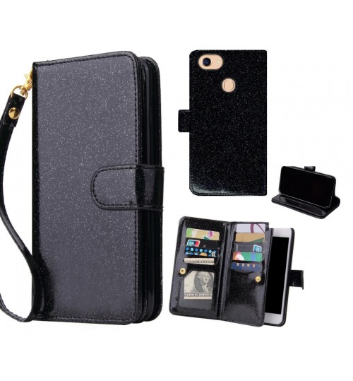 Oppo A75 Case Glaring Multifunction Wallet Leather Case