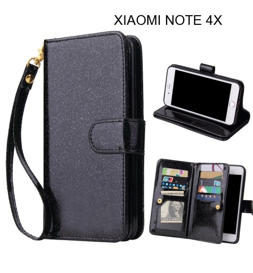 XIAOMI NOTE 4X Case Glaring Multifunction Wallet Leather Case