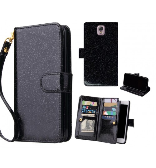 Galaxy Note 3 Case Glaring Multifunction Wallet Leather Case