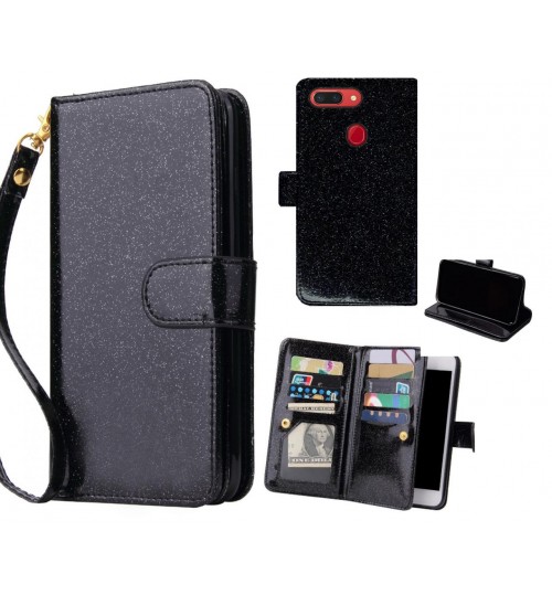 Oppo R15 Pro Case Glaring Multifunction Wallet Leather Case