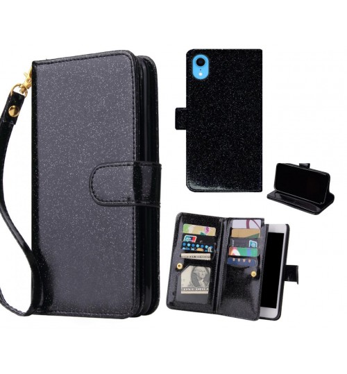iPhone XR Case Glaring Multifunction Wallet Leather Case