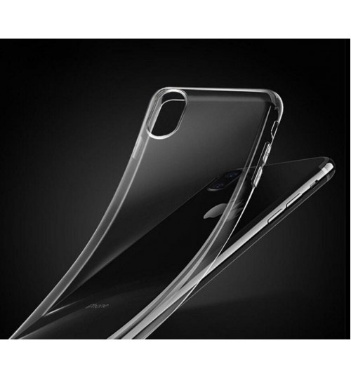 iPhone XS Max Case Clear Gel Ultra Thin soft tpu case