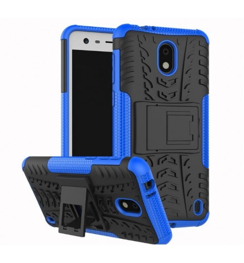 Nokia 2 Case Heavy Duty Hybrid Kickstand