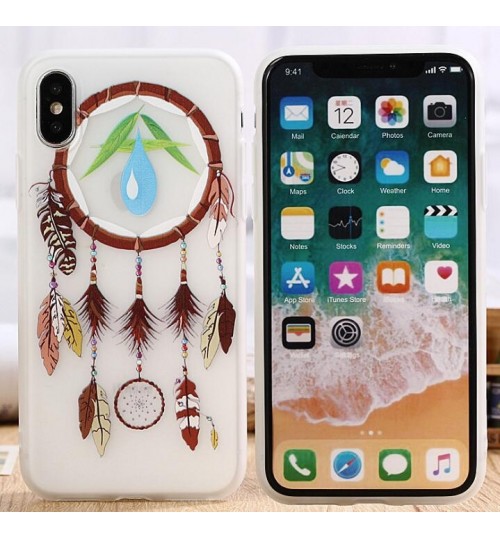 iPhone XS Max Case Dreamcatchers Printed Soft Gel TPU Case