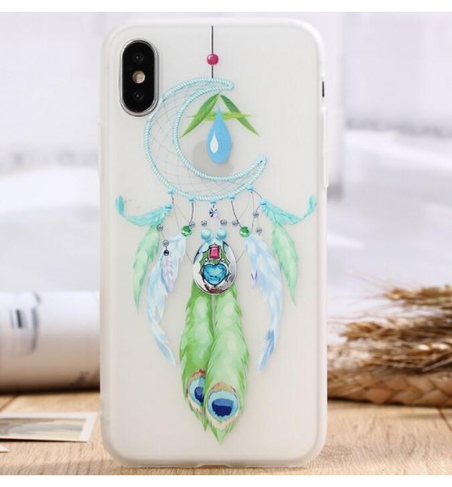 iPhone XS Max Case Dreamcatchers Printed Soft Gel TPU Case