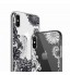 iPhone XS Max Lace Flower Mandala Clear Slim Soft Silicone Case Cover