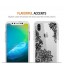 iPhone XS Lace Flower Mandala Clear Slim Soft Silicone Case Cover