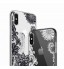 iPhone XS Lace Flower Mandala Clear Slim Soft Silicone Case Cover