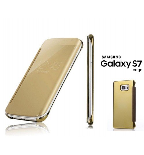 Galaxy S7 edge case Ultra Slim Flip shield case