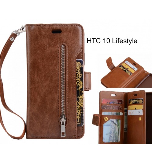 HTC 10 Lifestyle case all in one multi functional Wallet Case
