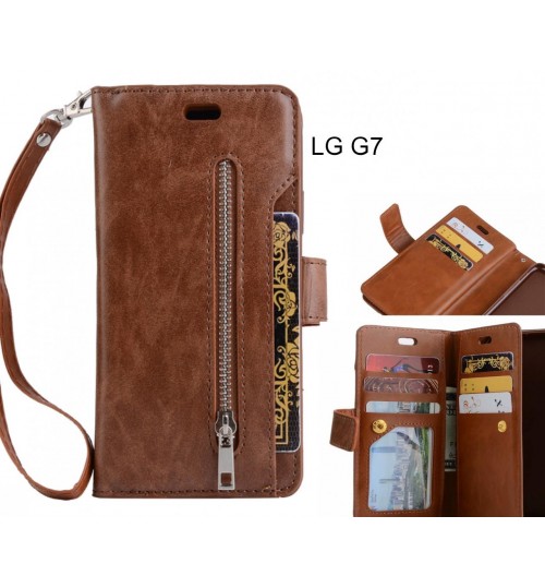 LG G7 case all in one multi functional Wallet Case